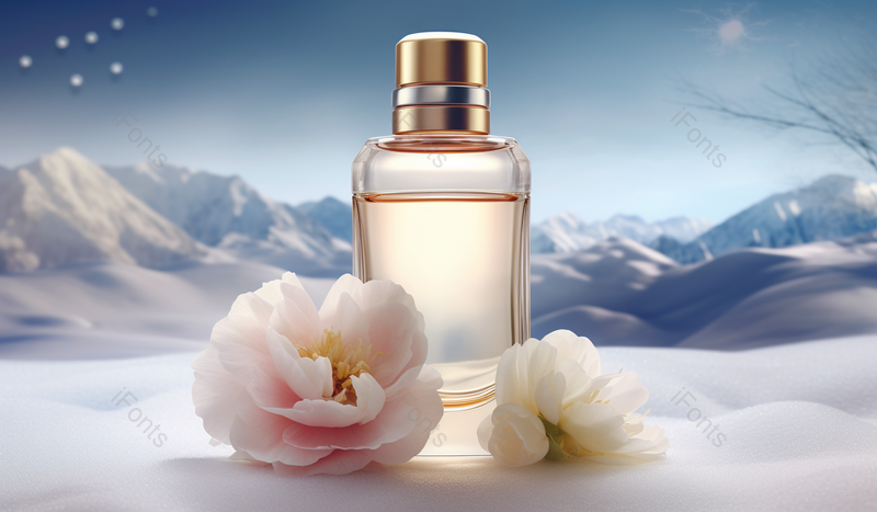 梦幻雪山化妆护肤品电商产品图,高清,摄影图,摄影图片,图片大全,摄影图免费下载